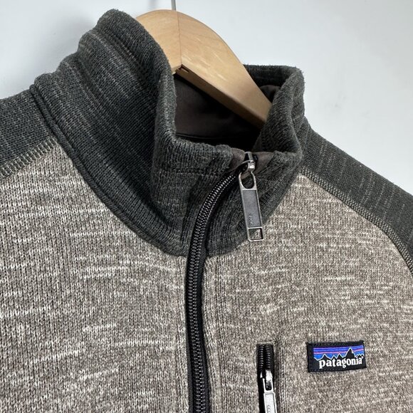Patagonia Mens Better Sweater 1/4 Zip Fleece Pullover Jacket Size Small Walnut - Picture 5 of 11
